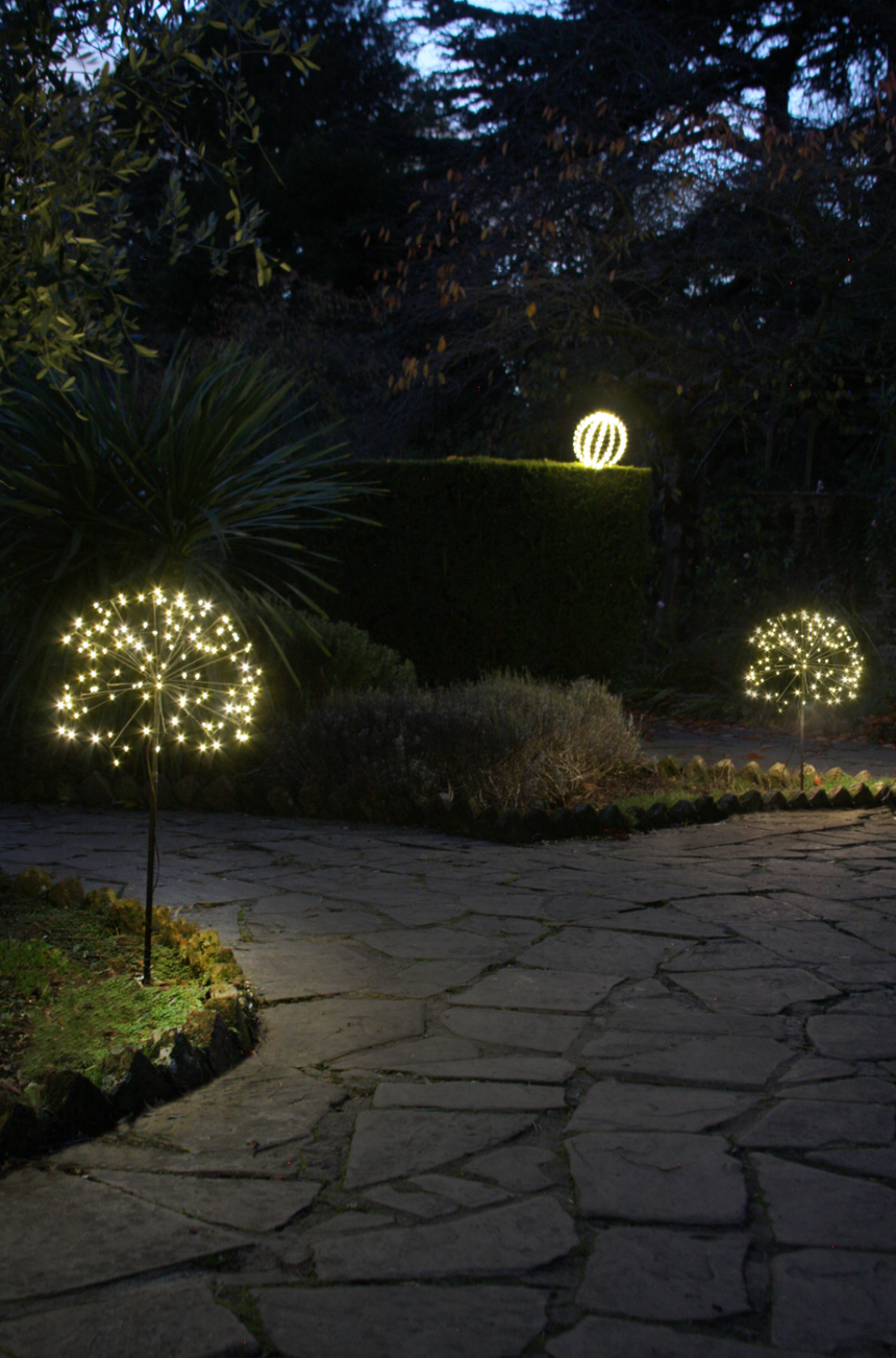 Solar Powered LED Dandelion Light