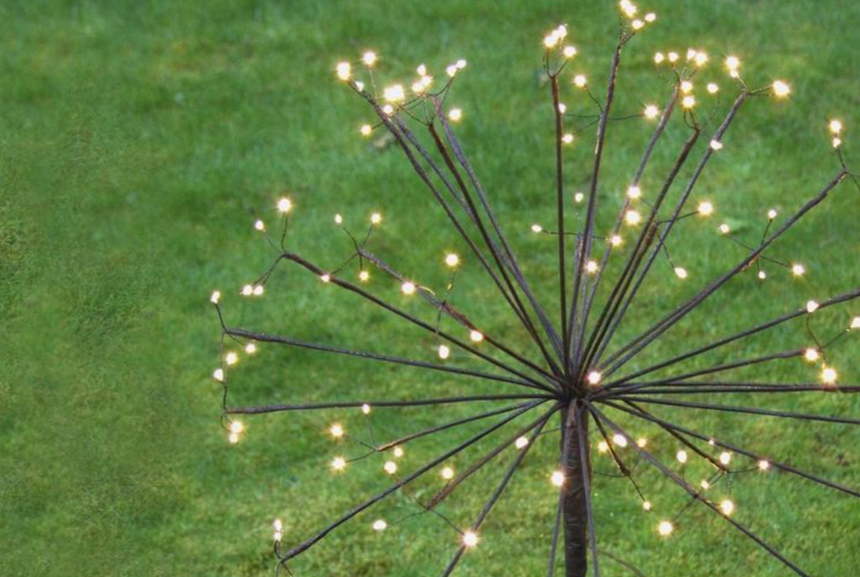 Solar Powered LED Dandelion Light