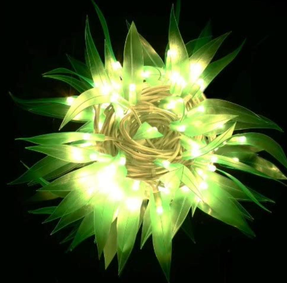 Solar powered Leaf Fantasy LED Fairy light