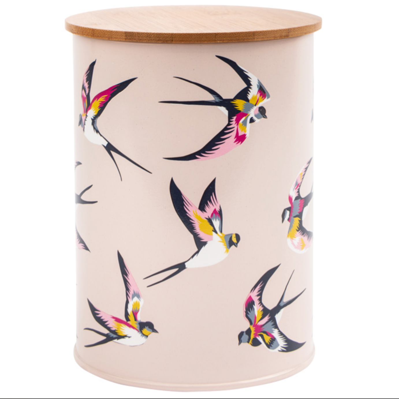 Guatemala Storage Canister Swallows
