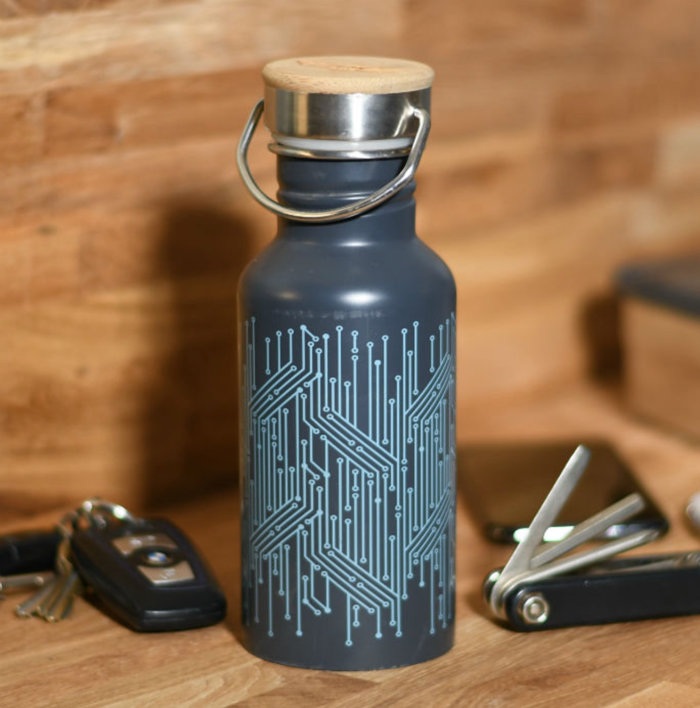 Beau & Elliot Circuit Stainless Steel Insulated Water Bottle