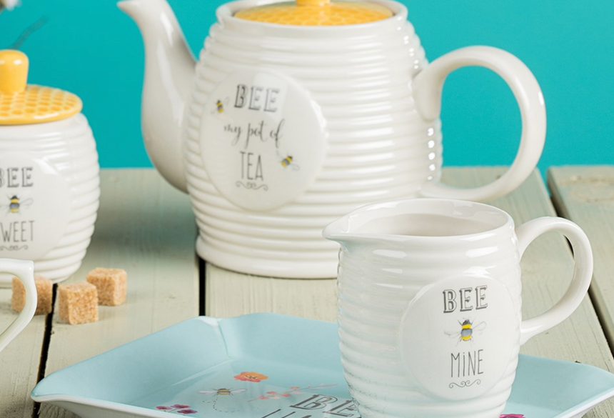 Bee Happy Cream Jug