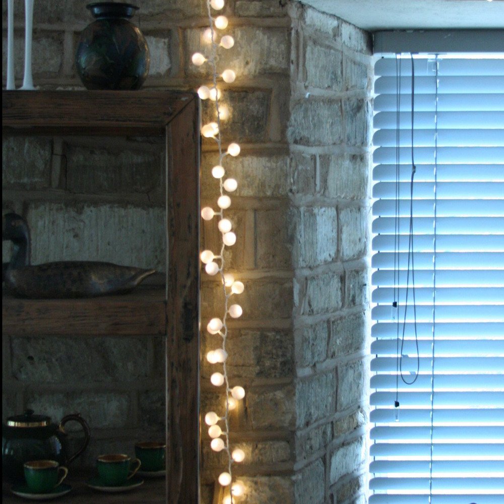 Pom Pom LED Fairy Light ( Mains Operated )