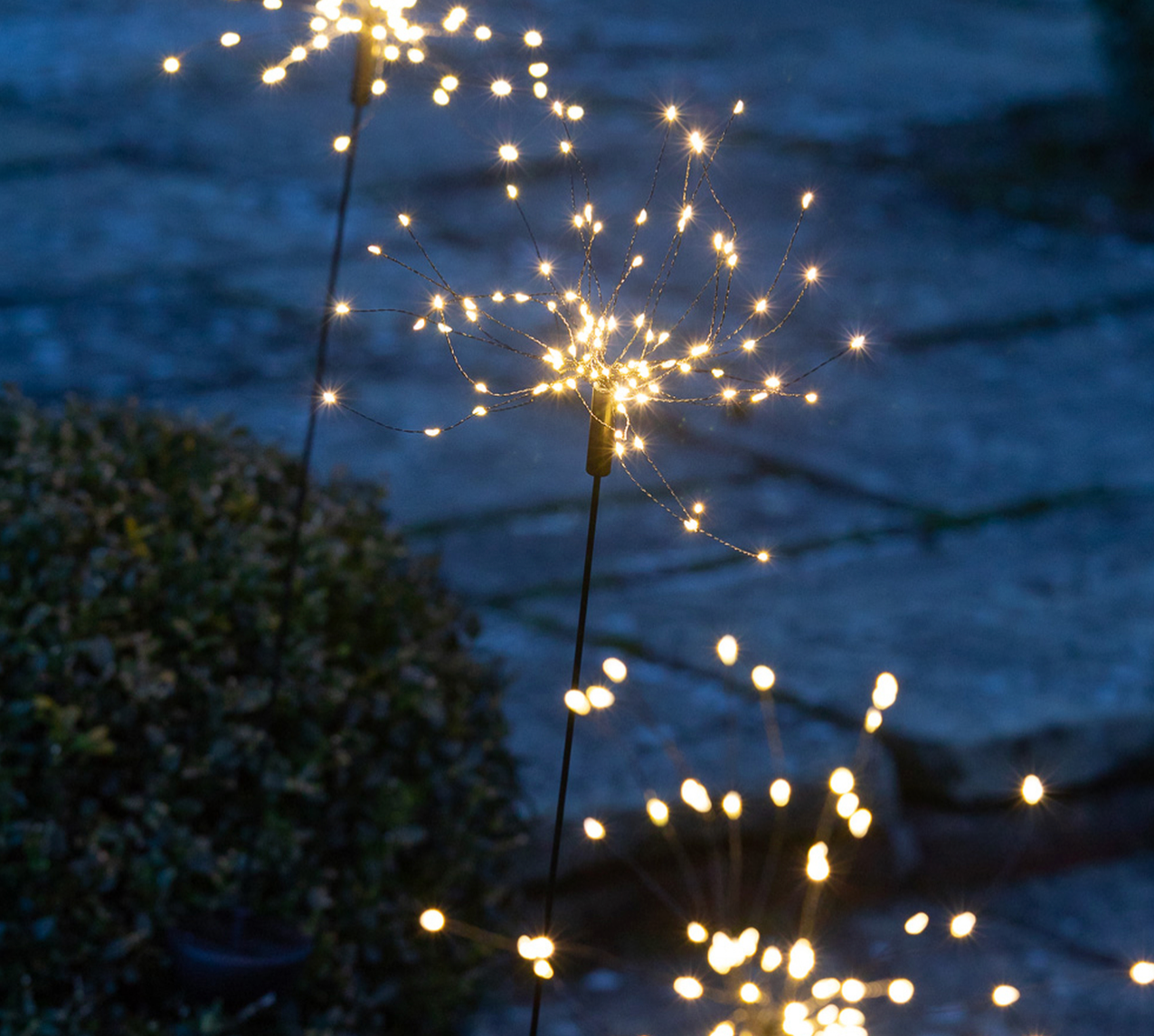 Solar powered Starburst LED Light