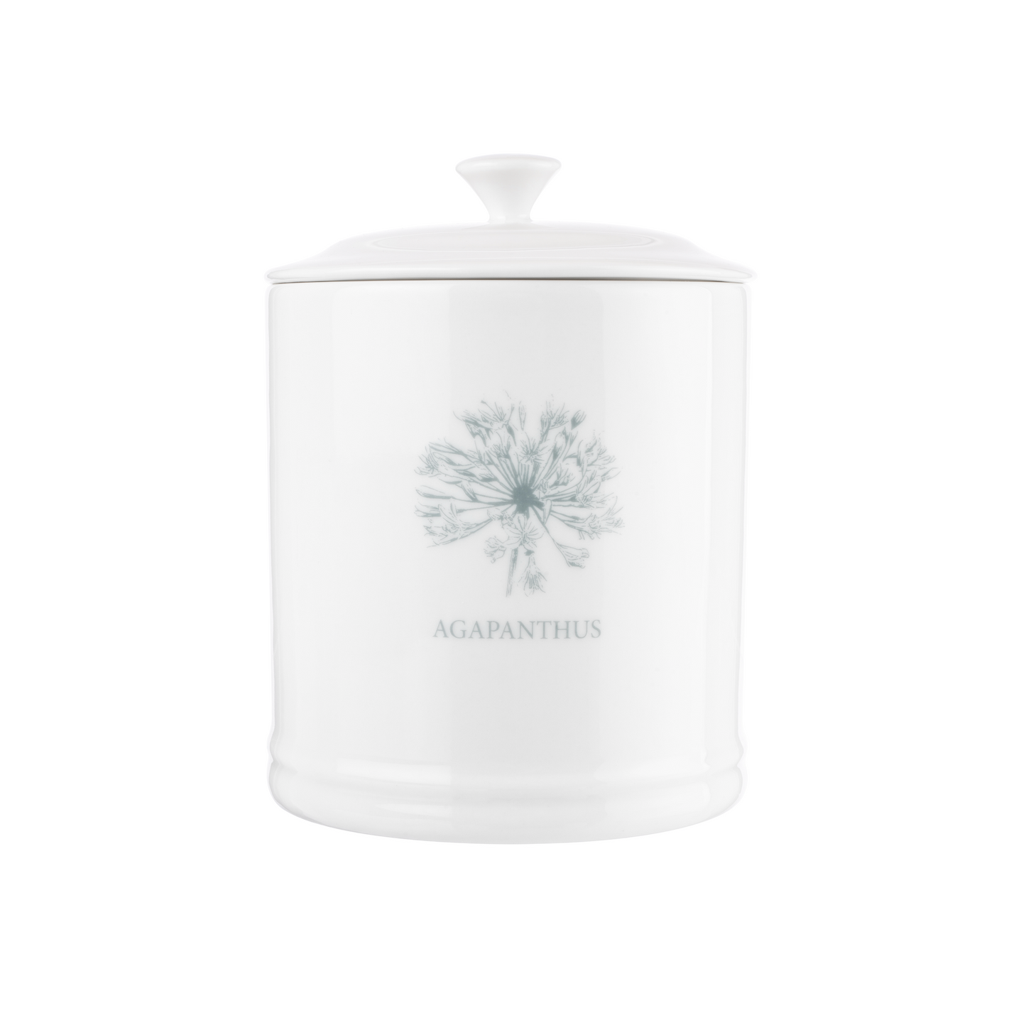 Mary Berry English Garden Collection Sugar Canister, Agapanthus