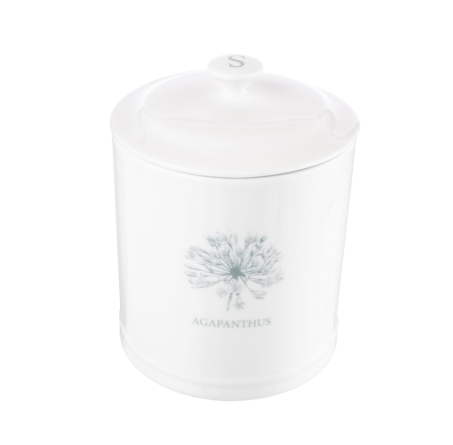 Mary Berry English Garden Collection Sugar Canister, Agapanthus