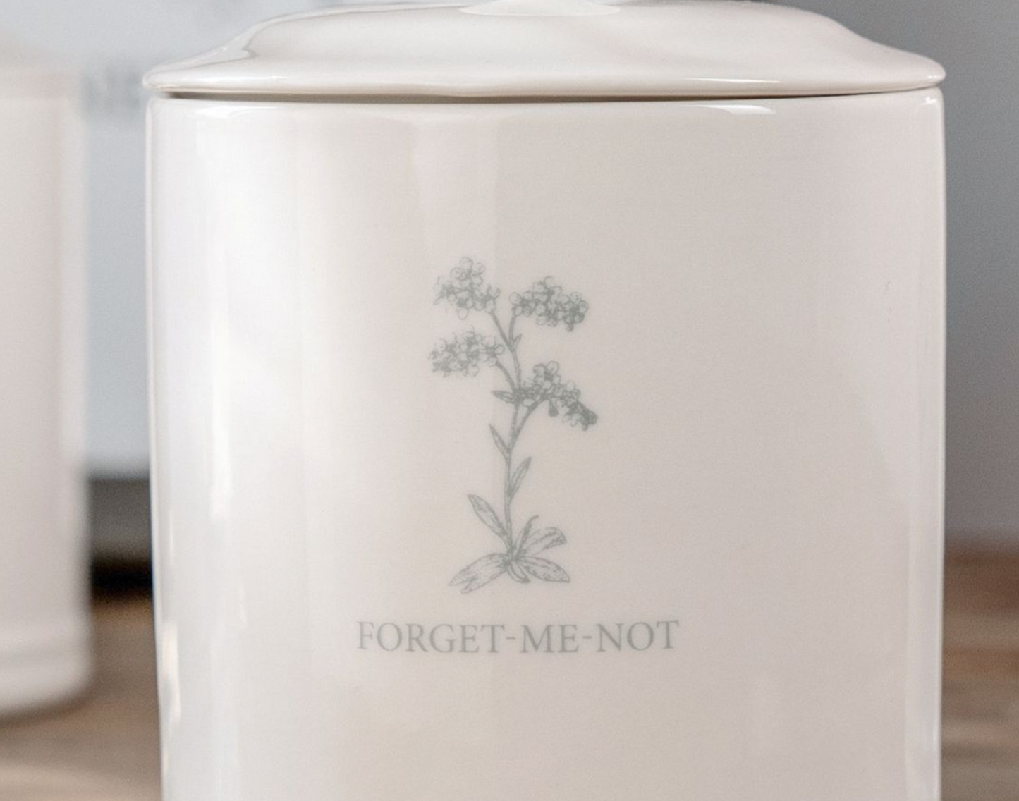 Mary Berry English Garden Collection Coffee Canister, Forget Me Not