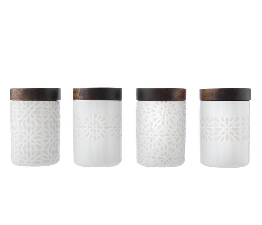 Artisan Street Mini Storage Jars (Set Of 4)