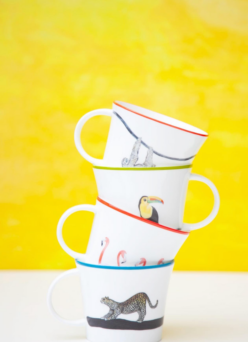 Emily Smith Fine Bone China Mug, Luanna