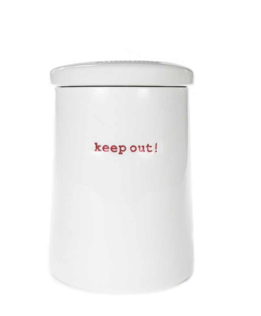 Keith Brymer Jones Storage Jar, Keep Out