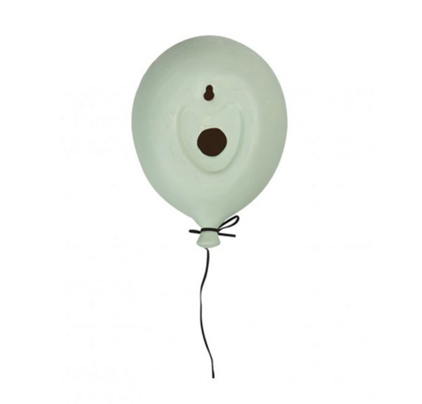 By ON Ceramic Balloon Wall Decoration, Mint Green