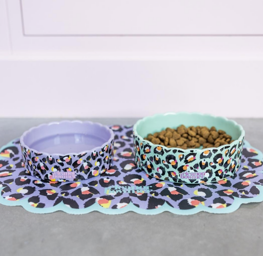 Eleanor Bowmer Pet Placemat, Leopard