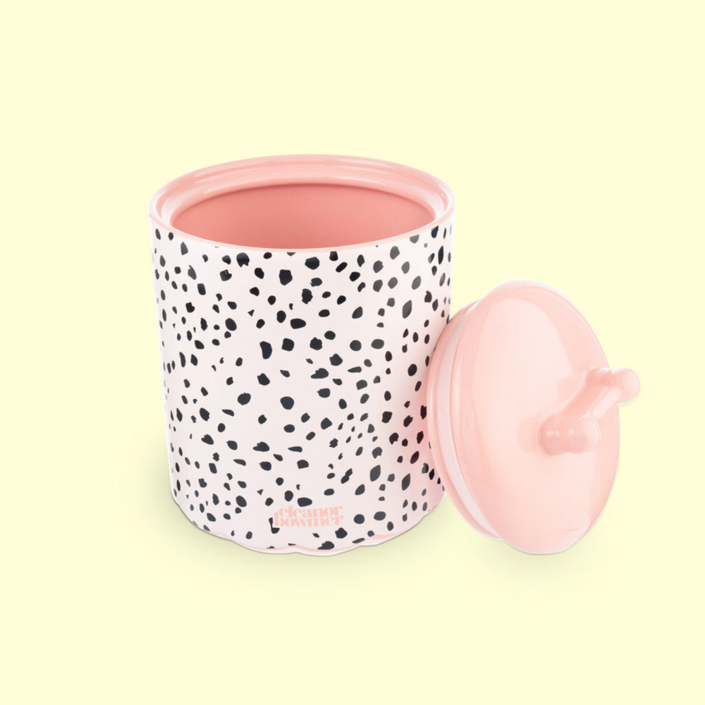 Eleanor Bowmer Ceramic Pet Food Storage Jar, Dalmatian