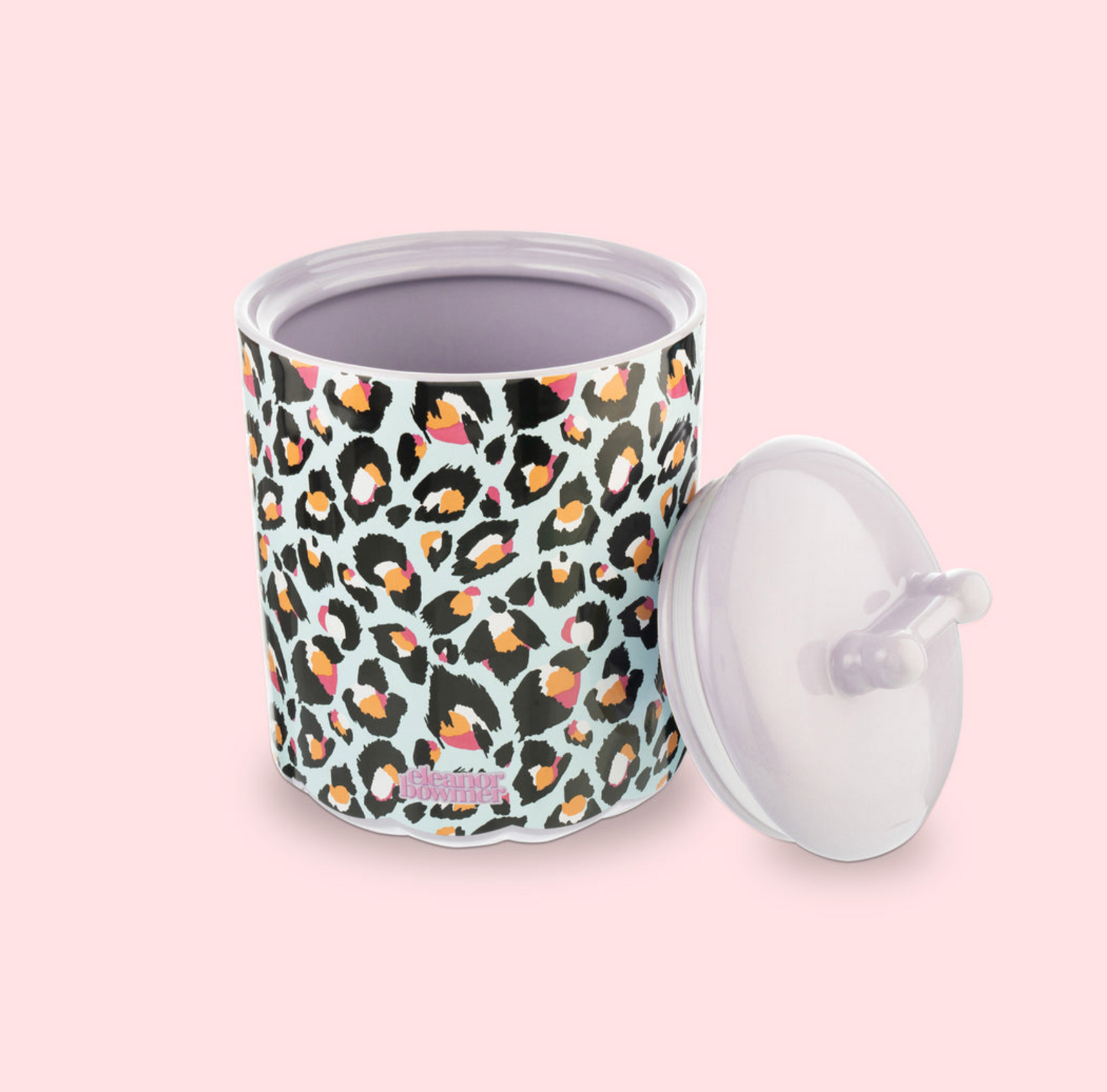 Eleanor Bowmer Ceramic Pet Food Storage Jar,Leopard