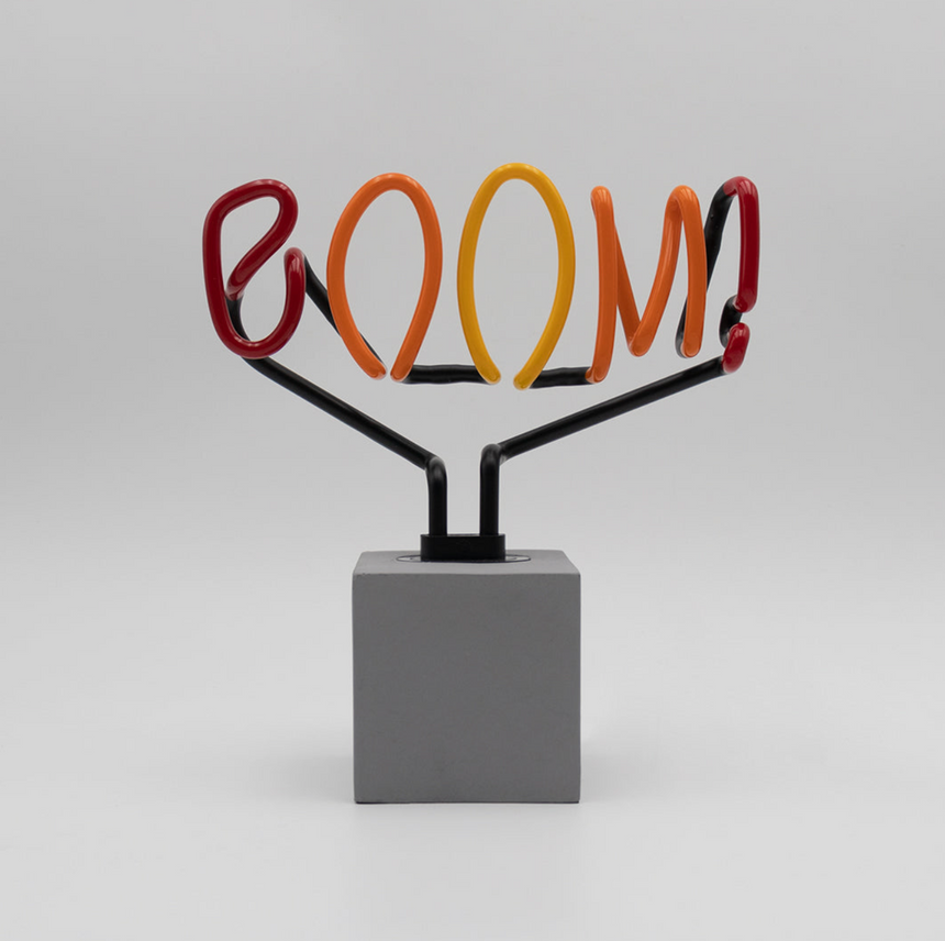 Locomocean Neon Table Light, Boom