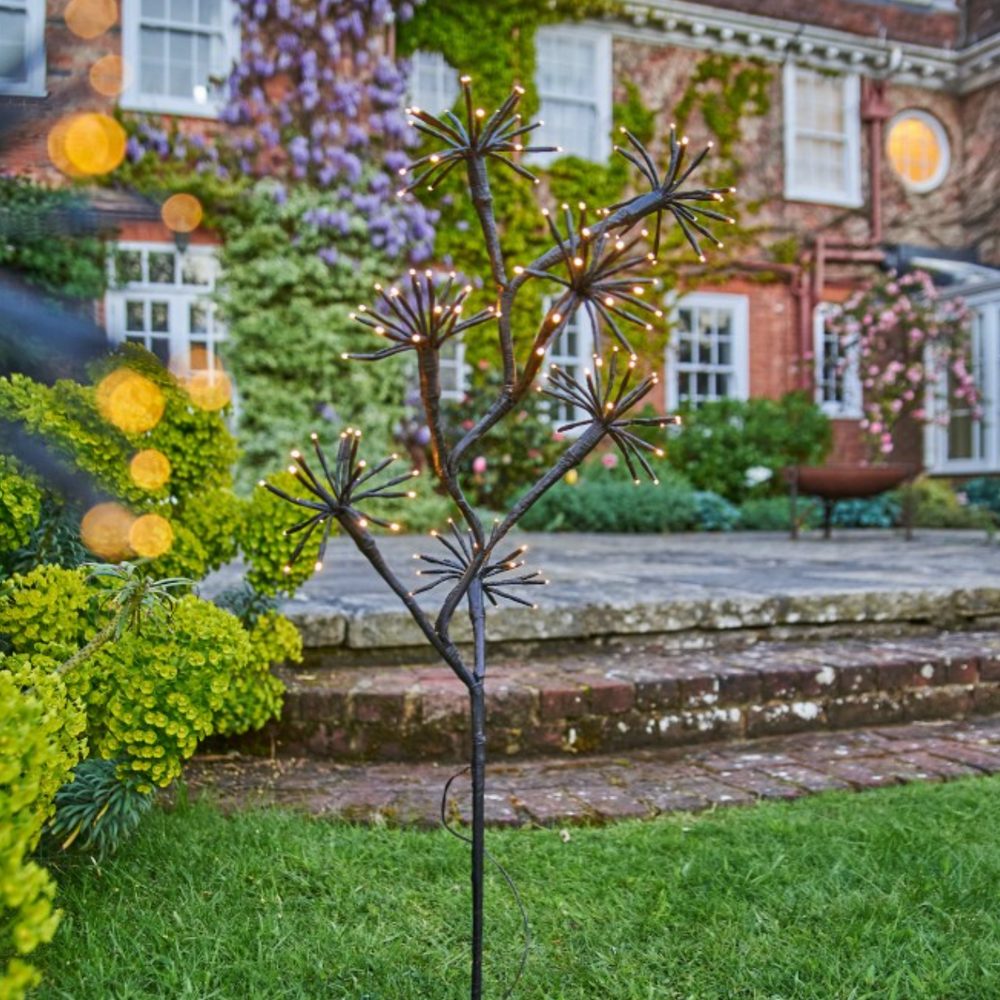 Starburst Branch LED Fairy Light (Dual Powered)