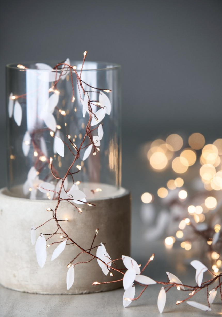 Leaf Cluster LED Fairy Light (Mains Powered)