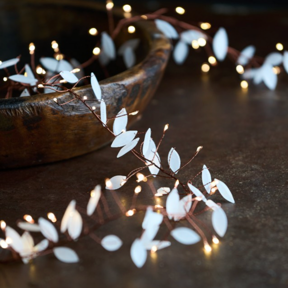 Leaf Cluster LED Fairy Light (Mains Powered)