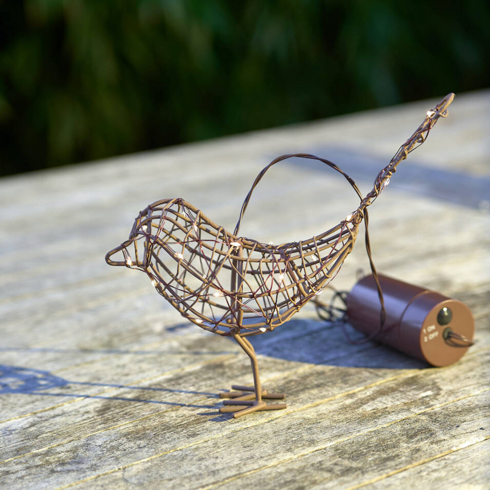Hanging Robin  LED Fairy Light (Battery Powered)