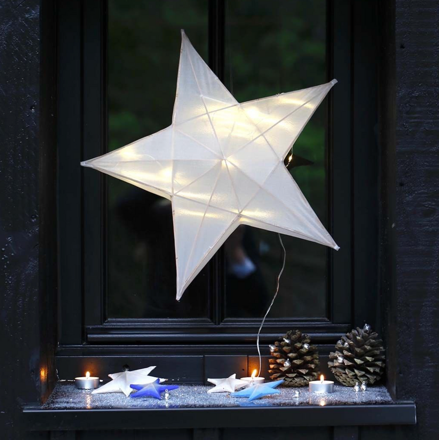 Petitpan Handmade Silk Star Light Pendant