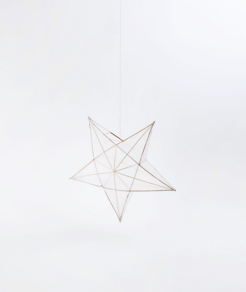 Petitpan Handmade Silk Star Light Pendant