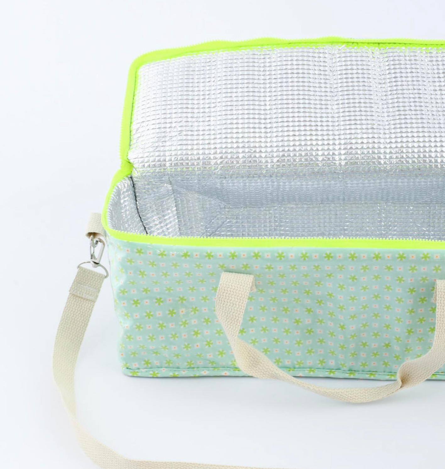 Petit Pan Insulated Bottle Cooler Bag, Pale Green