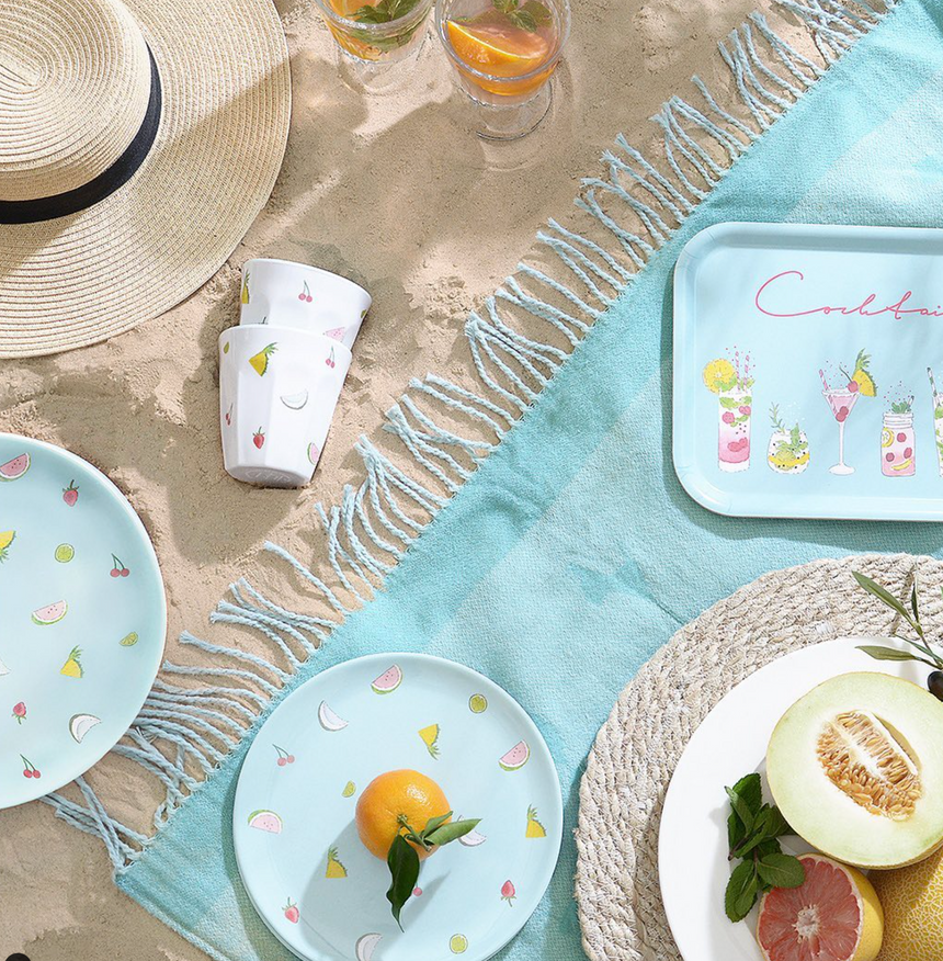 Sophie Allport Mini Serving Tray, Cocktails