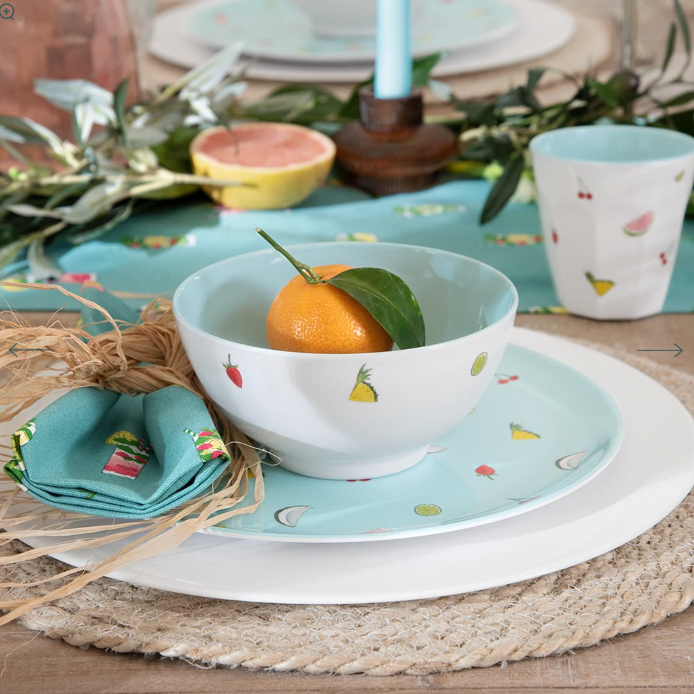 Sophie Allport Melamine Side plate, Cocktails