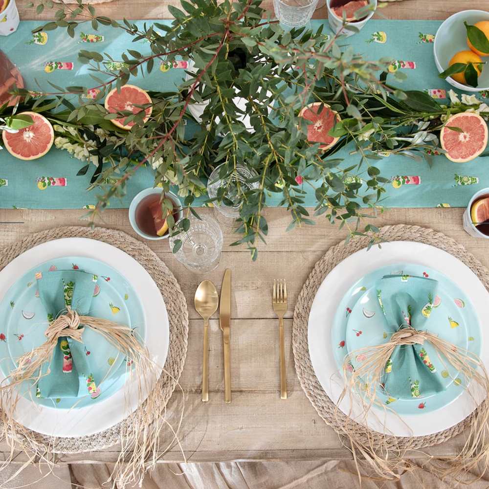 Sophie Allport Melamine Dinner plate, Cocktails