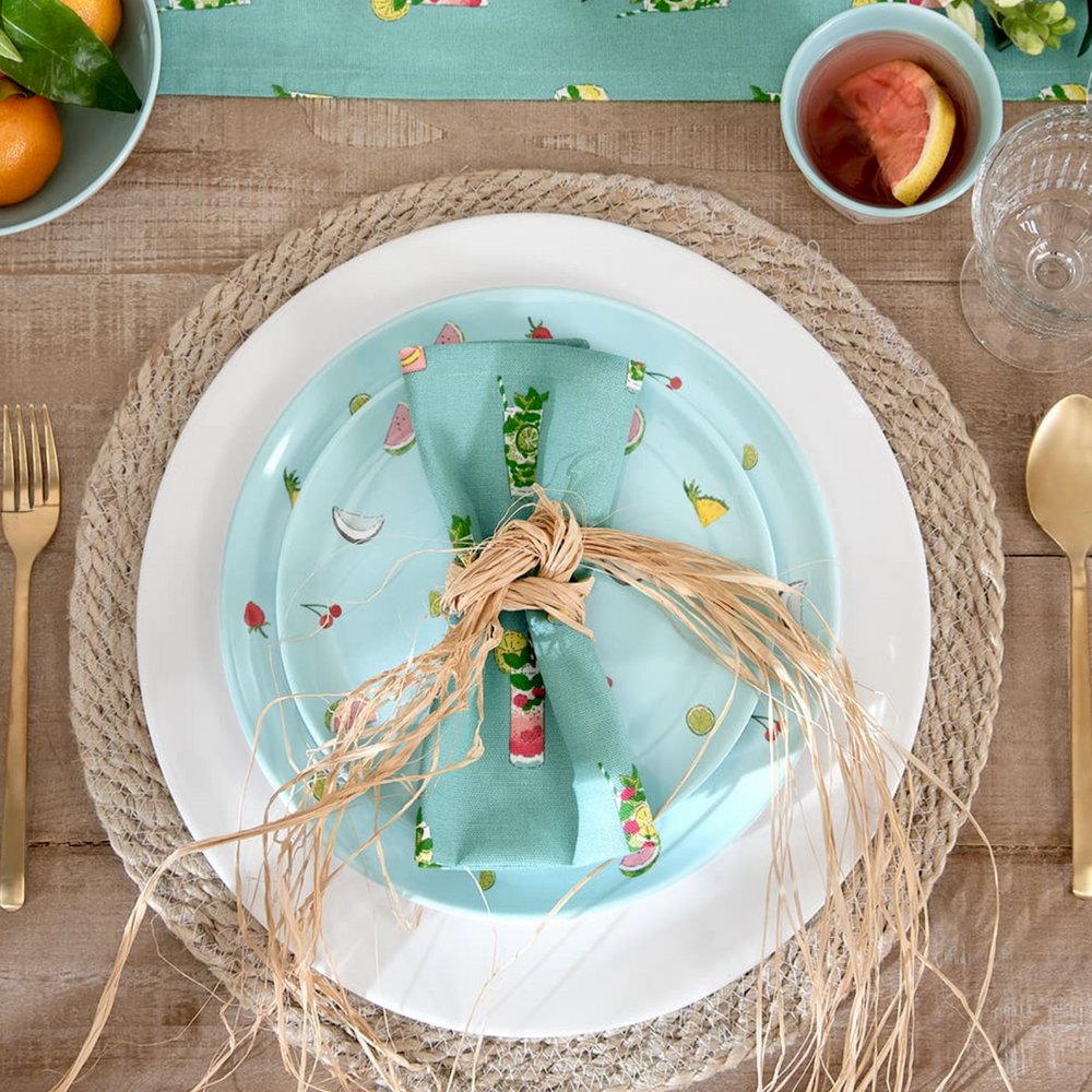 Sophie Allport Melamine Dinner plate, Cocktails