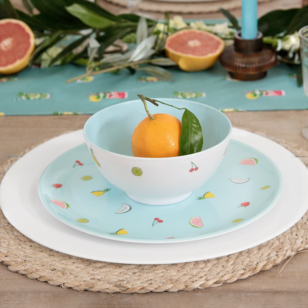 Sophie Allport Melamine Dinner plate, Cocktails