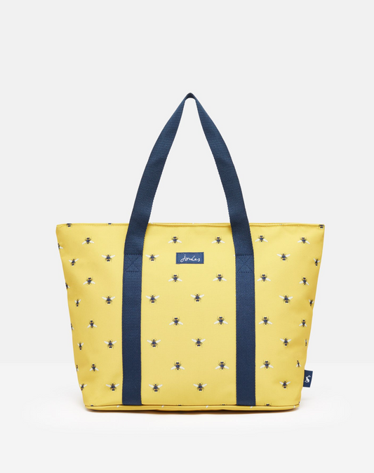 Joules Picnic Cooler Tote, Bees