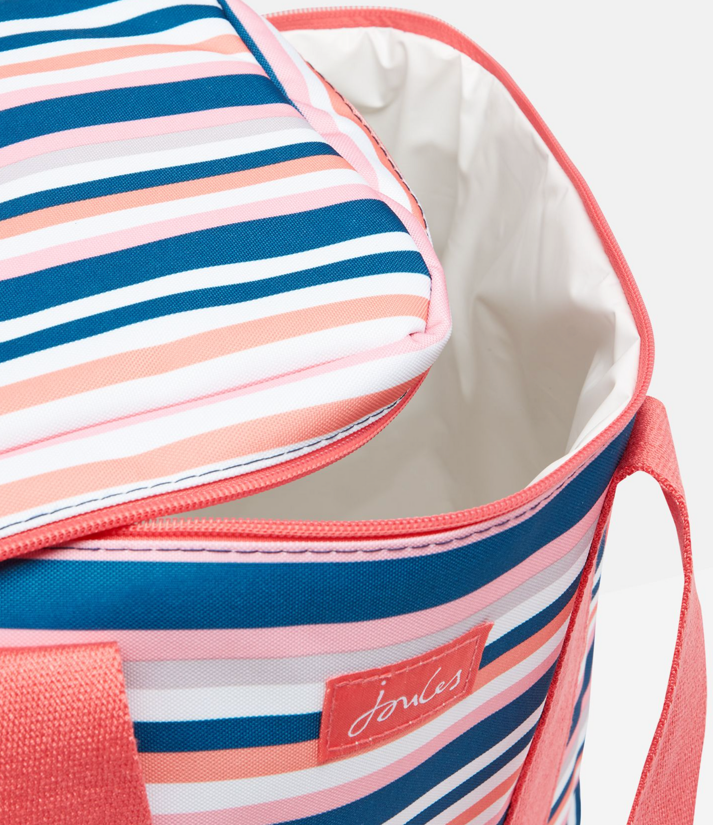 Joules Large Picnic Cooler Bag, Stripes
