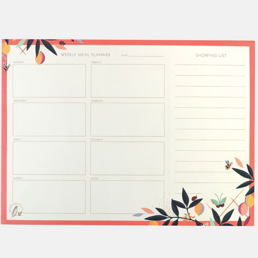 Sara Miller Meal Planner