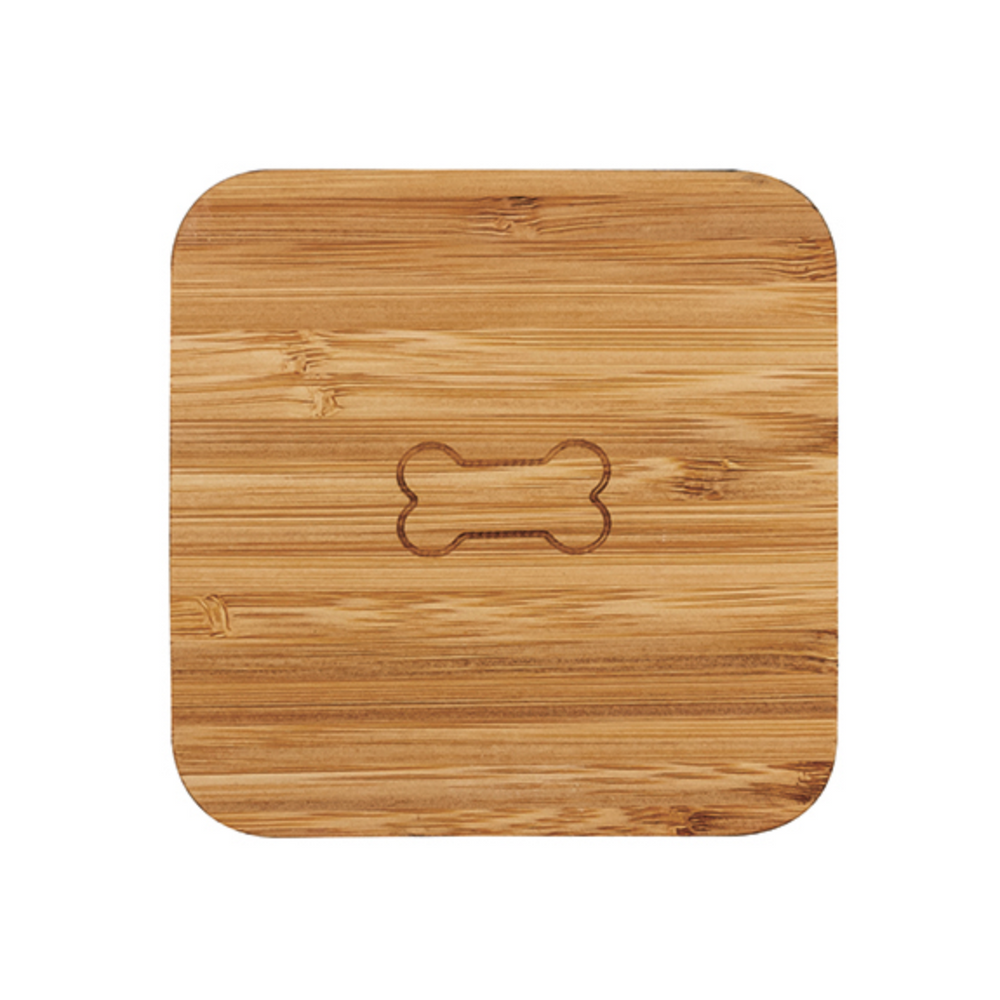 Emily Brooks Bamboo Dog Food Storage Pot