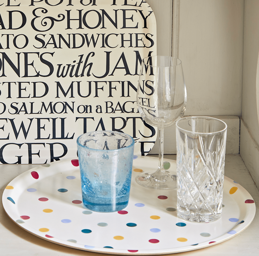 Emma Bridgewater Deep well Mini Serving Tray, Polka Dots