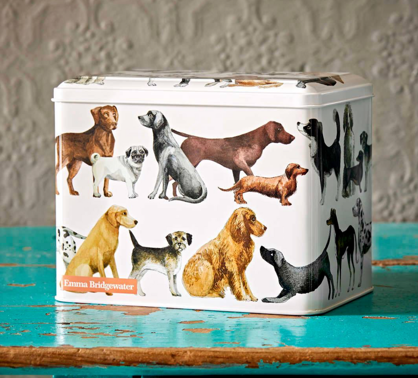 Emma Bridgewater Large Dog treat Caddy, Dogs