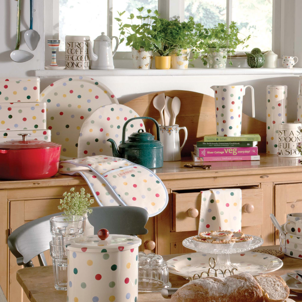 Emma Bridgewater Biscuit Barrel, Polka Dots