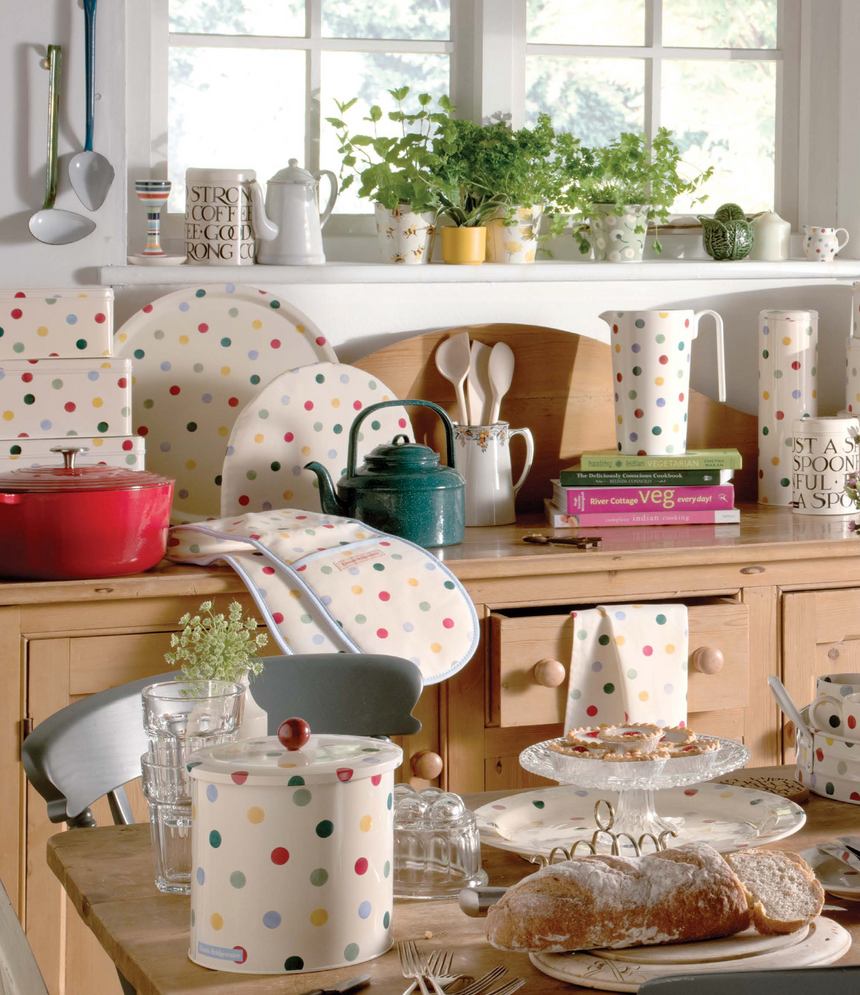 Emma Bridgewater Biscuit Barrel, Polka Dots