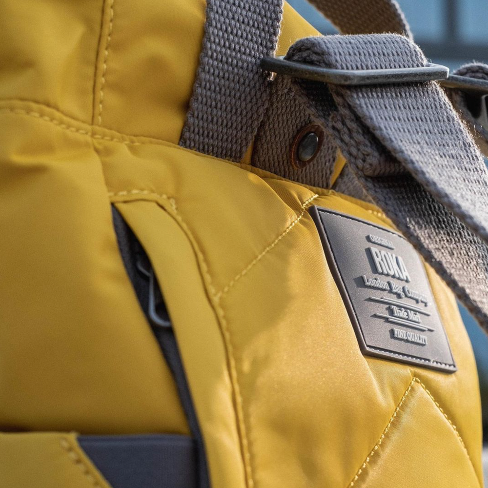 Roka London Canfield B Nylon Rucksack, Corn