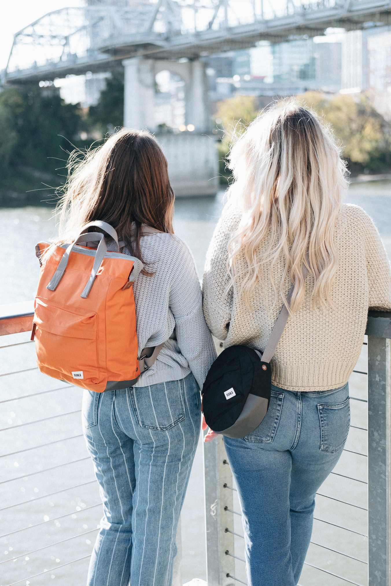 Small on sale orange backpack