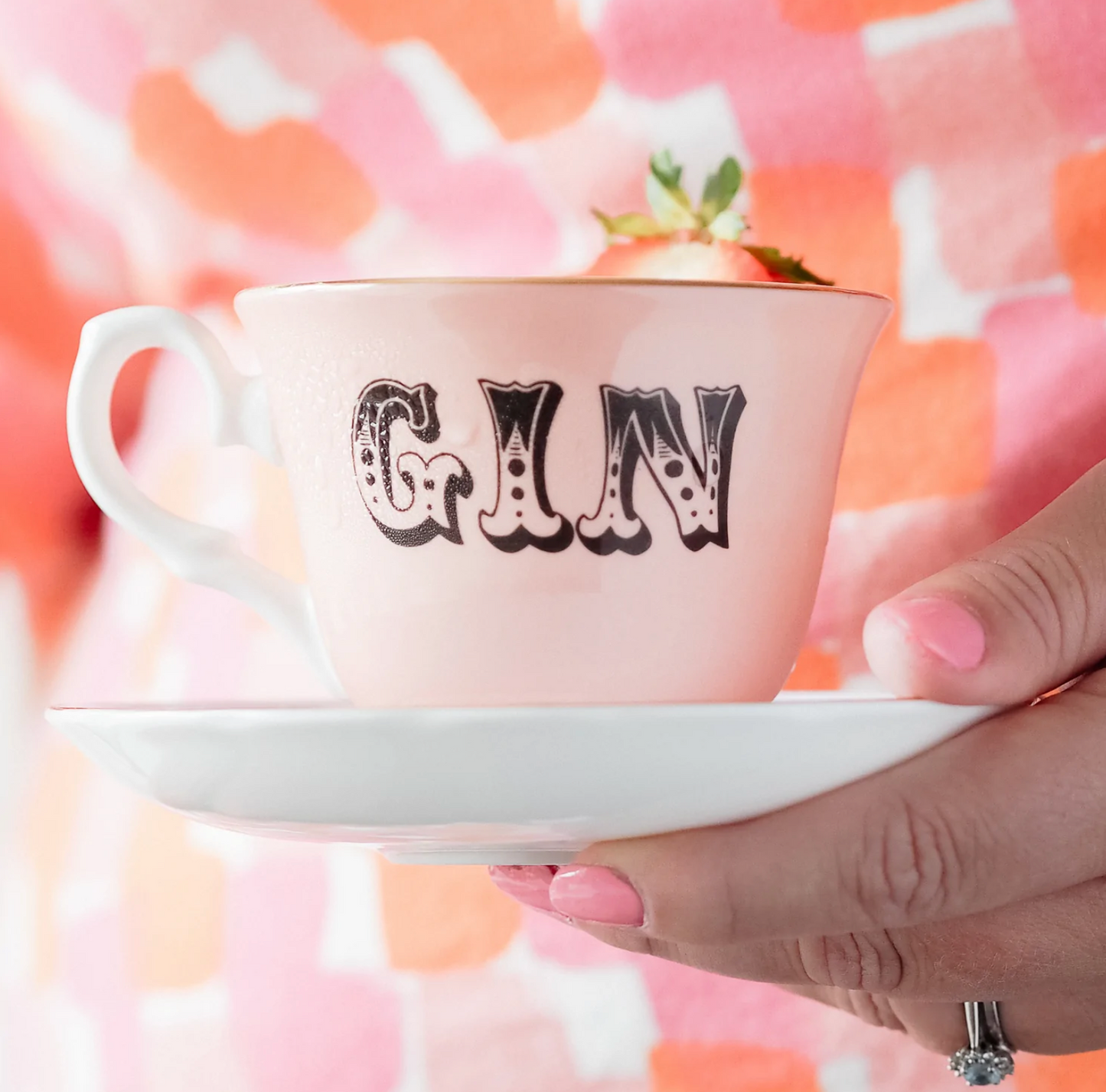 Yvonne Ellen Tea Cup & Saucer Gin
