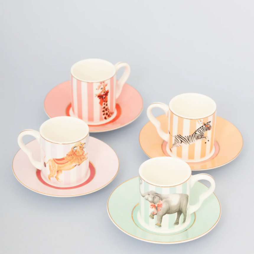 Yvonne Ellen Espresso Cup & Saucer Set