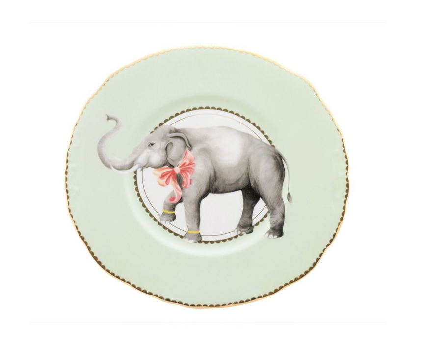 Yvonne Ellen Sandwich Plate, Elephant