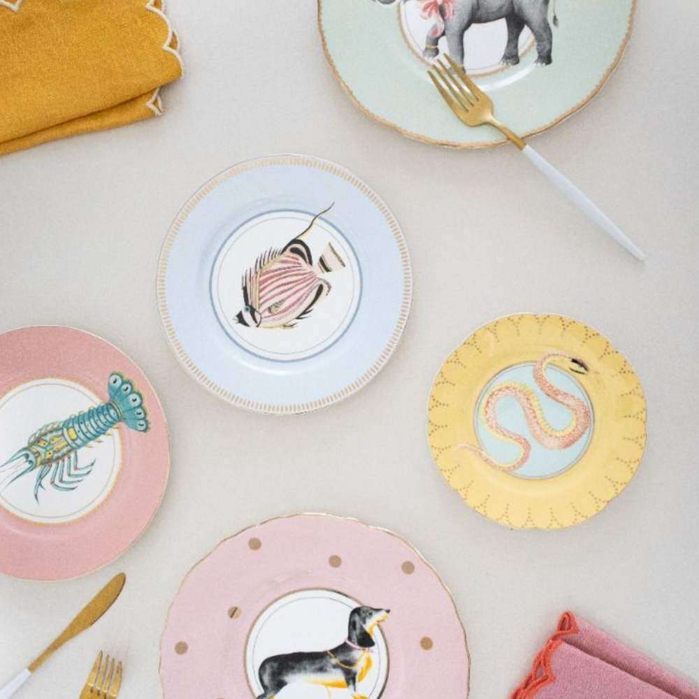 Yvonne Ellen Sandwich Plate, Elephant