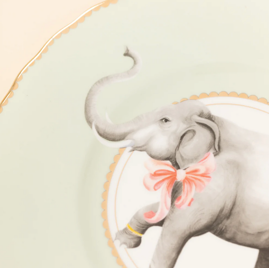 Yvonne Ellen Sandwich Plate, Elephant