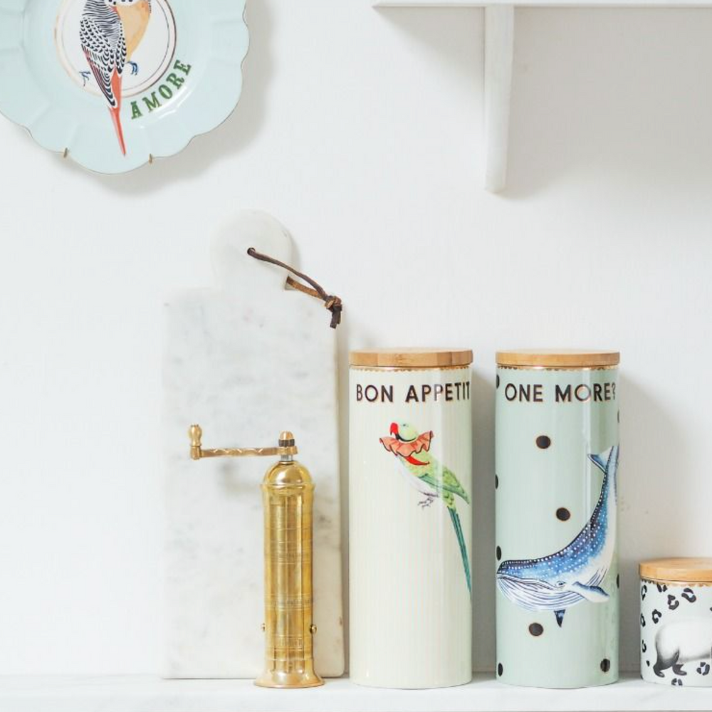 Yvonne Ellen Spaghetti Storage Jar, Whale