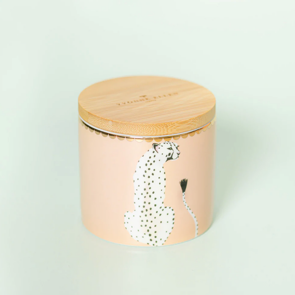 Yvonne Ellen Small Storage Jar, Cheetah