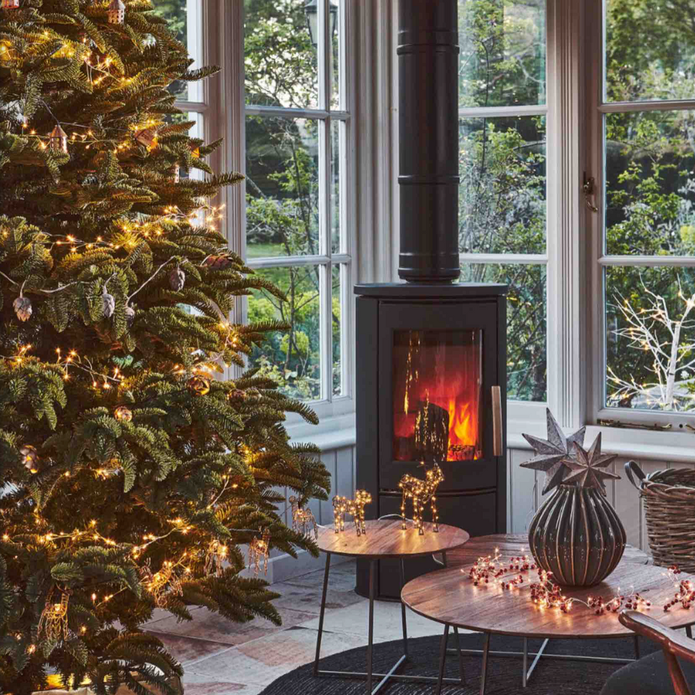 LED Table Top Wire Reindeer,Large(Battery Operated)