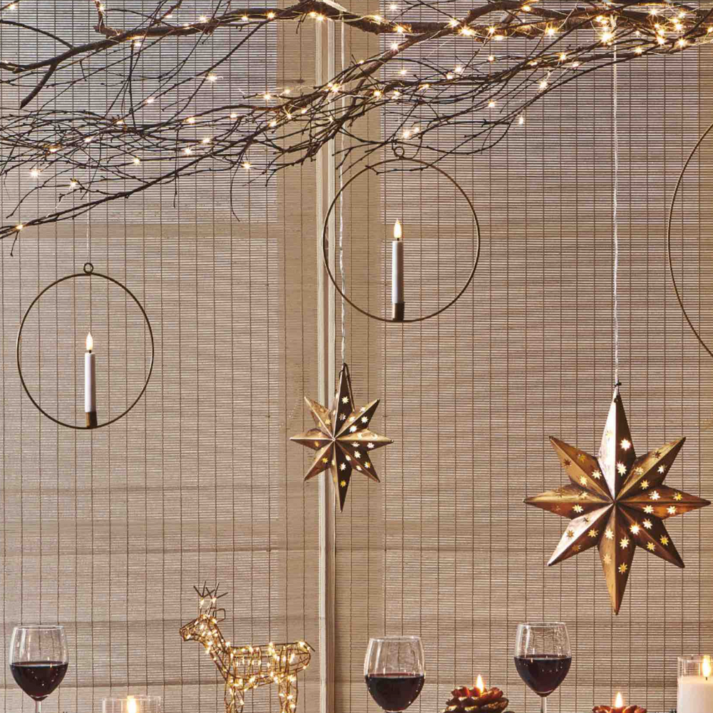 LED Table Top Wire Reindeer,Small (Battery Operated)